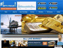 Tablet Screenshot of niftyfocus.com